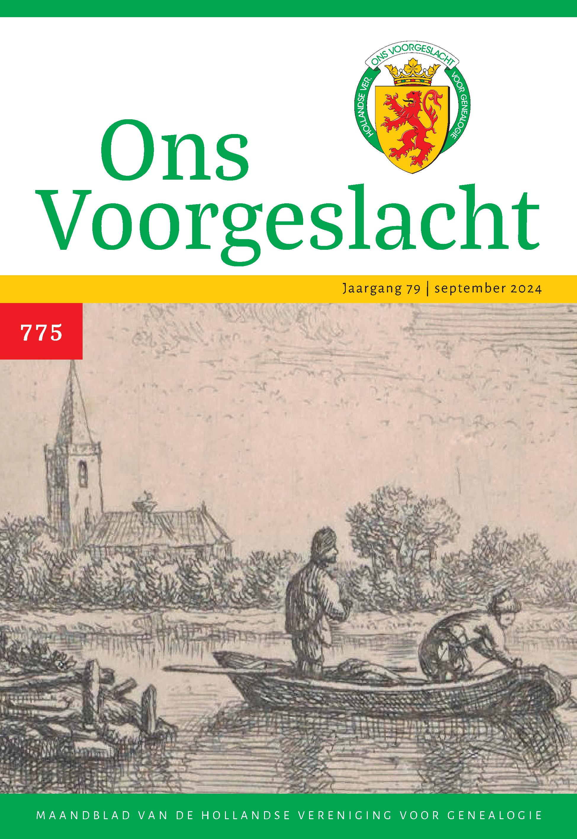 Ons Voorgeslacht, september 2024